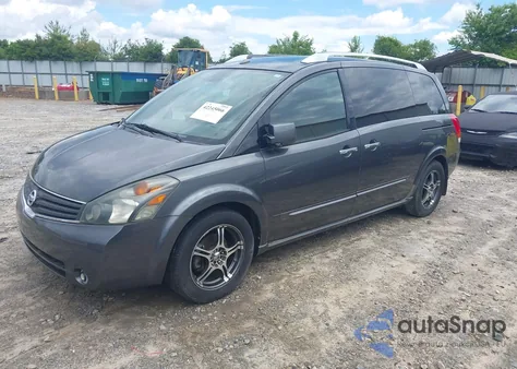 2007 Nissan Quest 3.5 Se from USA, damaged, VIN 5N1BV28U67N124506